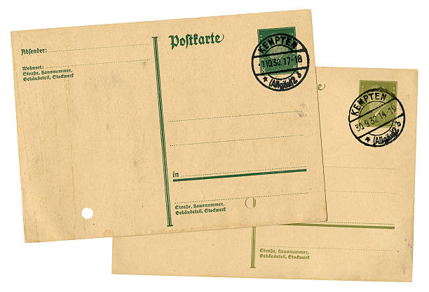 istock Antique German postcards from the 1930's 170178674