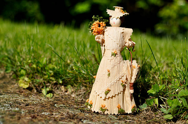 istock Straw doll in the nature 170183677