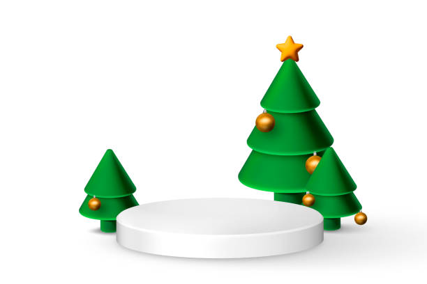 istock Christmas decorations elements on white background. New year concept. Flat lay. 1701845255