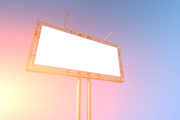 istock Advertising banner with white copyspace on background blue sky and solar illumination. 1701856592