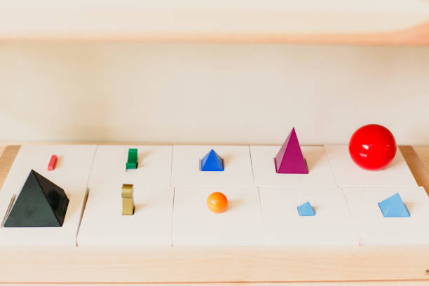 istock Montessori materials arranged in the classroom 1701862172
