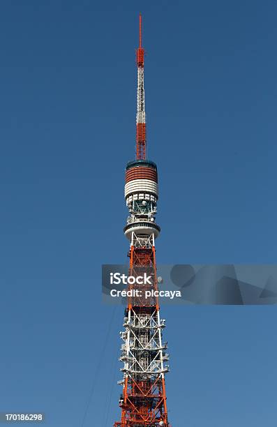 Torre Di Tokyo - Fotografie stock e altre immagini di Acciaio - Acciaio, Affari, Ambientazione esterna