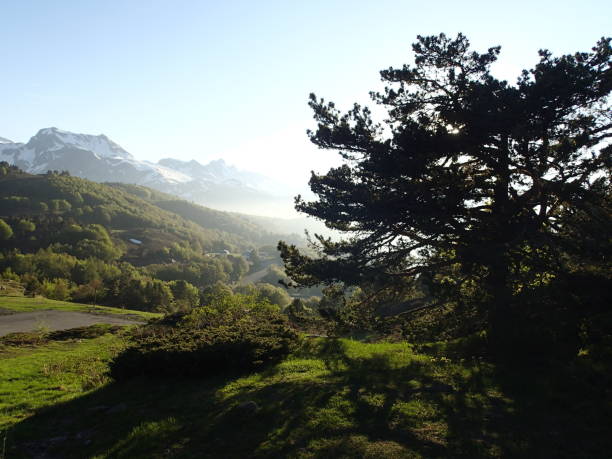 High mountain landscapes in the Pyrenees