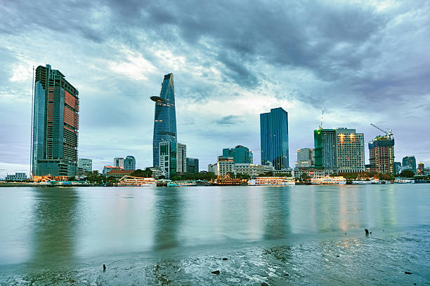 istock Ho Chi Minh City Twilight Cityscape 170186437