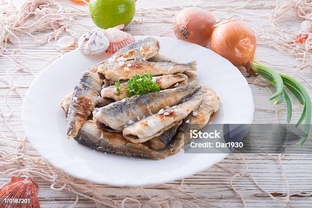 Fried Fish Stock Photo - Download Image Now - Appetizer, Baking, Dinner