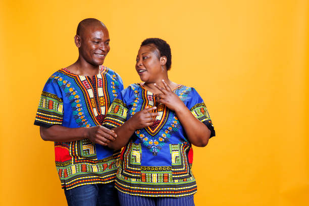 istock Smiling man and woman pair chatting 1701876844