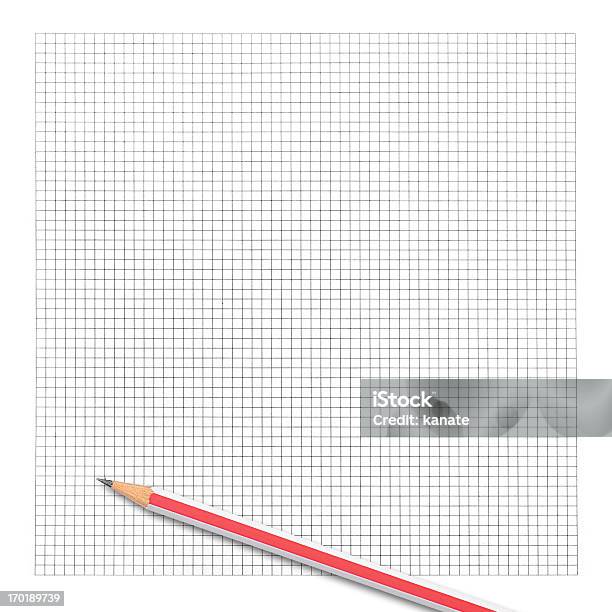 Graph Paper Background Colored Colored Pencil On Graph Paper Background Stock Photo - Download Image ...