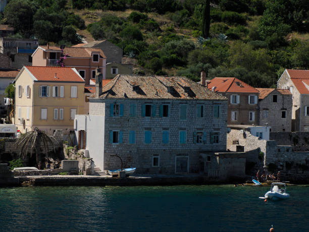 istock vis island croatia view from the ferry 1701908511