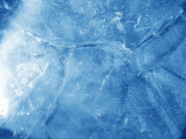 istock Frozen water texture background. Texture of the ice. Frozen scratched texture. 1701918367