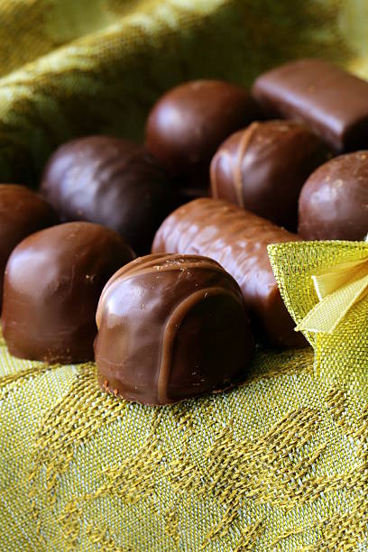istock chocolates in a gift box - sweet dessert present 170192929