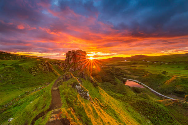 istock landscape on isle of skye with sunset 1701942067