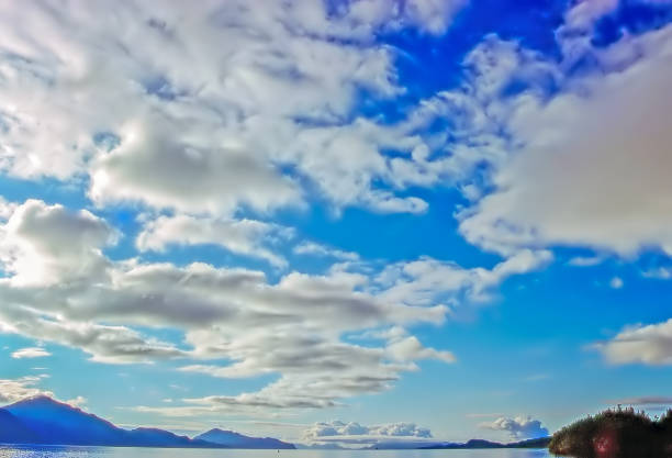 Orca Inlet, Alaska stock photo