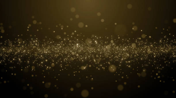 istock Particles gold glitter bokeh award dust abstract background 1701969135