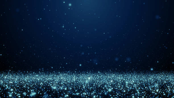 istock Particles Blue dust abstract light bokeh motion titles cinematic background 1701969834