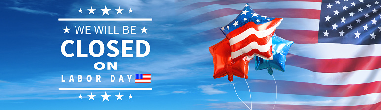 Labor Day Background . USA National holiday. 3d illustration