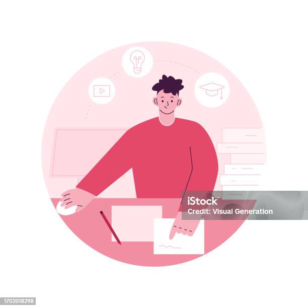 Learning Abstract Concept Vector Illustration Stock Illustration ...