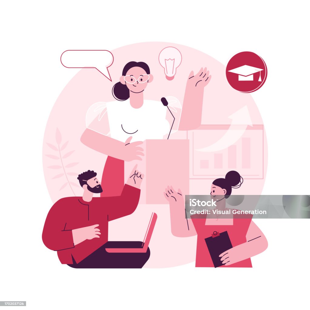 Professional Development Of Teachers Abstract Concept Vector ...