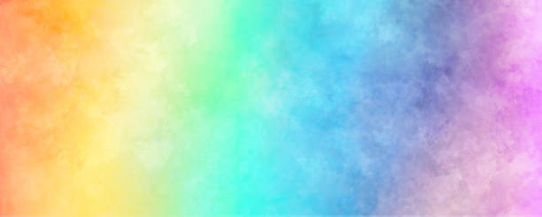 istock Watercolor Abstract Marbled Rainbow Pastel Background Texture 1702072974