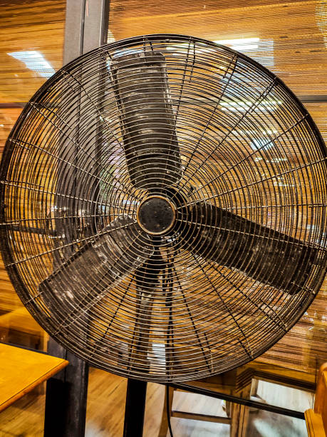 istock Mechanical old fan  at glasgow scotland england UK 1702088337