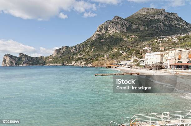 Sorrento Coastnapoli Italy - Fotografias de stock e mais imagens de Ao Ar Livre - Ao Ar Livre, Azul, Campânia