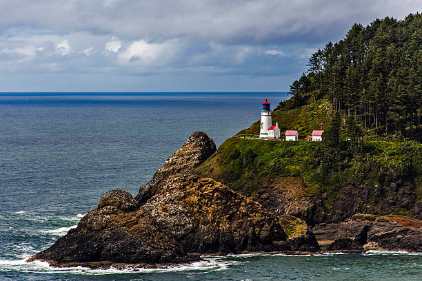 Heceta Head Lighthouse stock photo