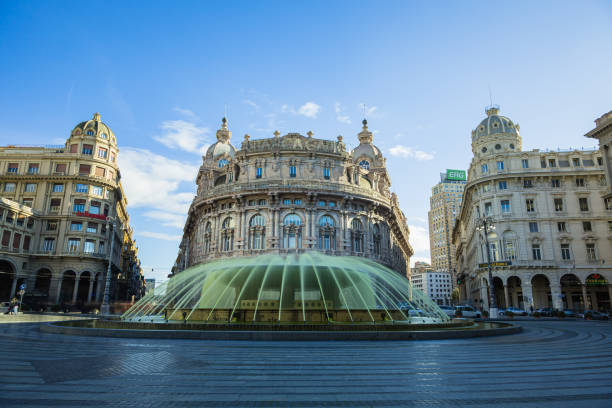 istock Piazza De Ferrari in Genoa, Italy 1702186741