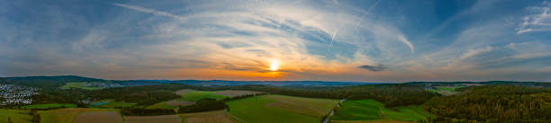 istock Sunset over the Taunus/Germany 1702189626
