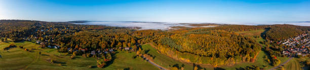 istock Morning fog over the Taunus/Germany 1702189640