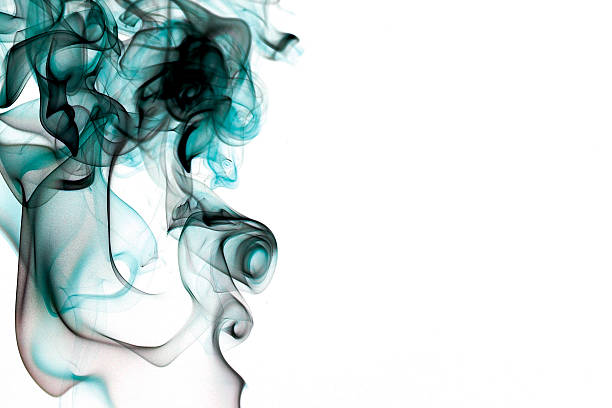 istock blue white smoke with turbulence 170219298