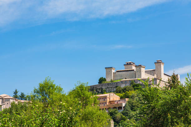 istock Rocca Albornoziana in Spoleto, Italy 1702195621