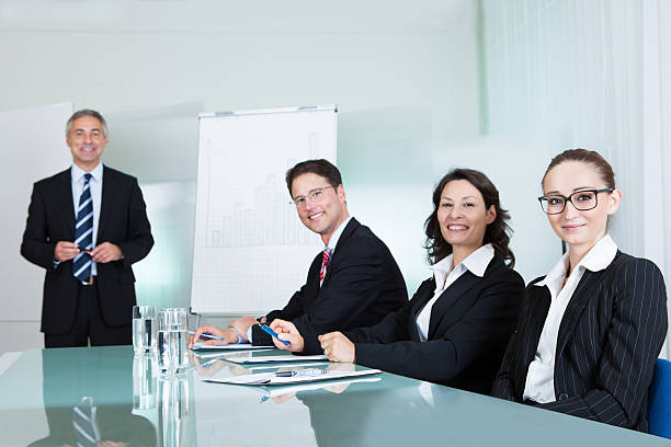 istock Business team holding a meeting 170219850