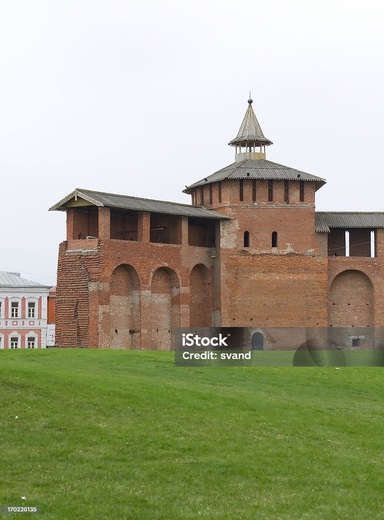 Historisches Zentrum von Kolomna Stadt in der Nähe von Moskau - Lizenzfrei Alt Stock-Foto