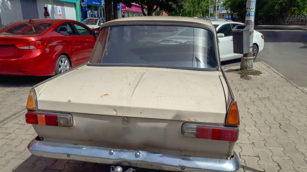 Old car in Kutaisi, Georgia