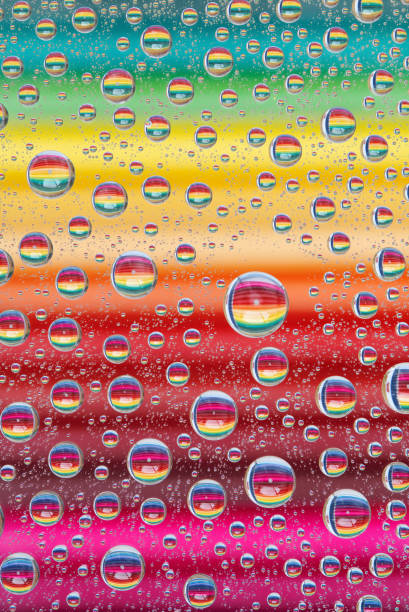 istock Color spectrum with drops of water 1702243875