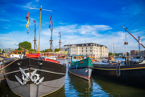 Hornbaek Harbour, North Zealand, Denmark, Scandinavia, Europe