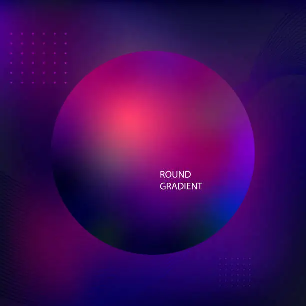 Vector illustration of 3d dimension sphere, vector abstract colorful flowing background. Abstract, dynamic, modern, futuristic, multi colored design element for website template background.