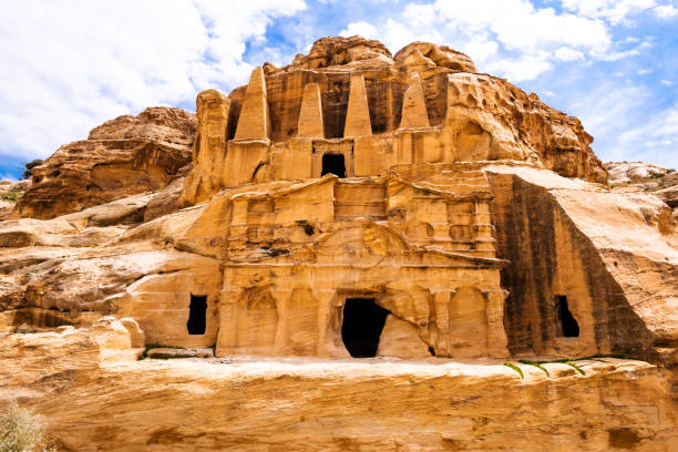 istock Ancient tomb in Petra, Jordan 1702259842