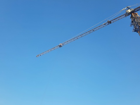blue skies in the world of construction
