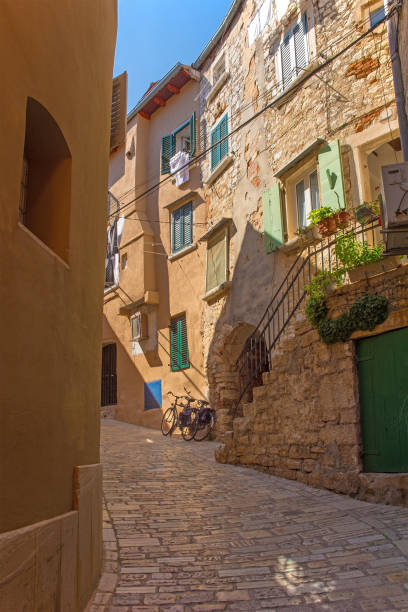 istock Back Street in Rovinj Old Town, Croatia 1702320959