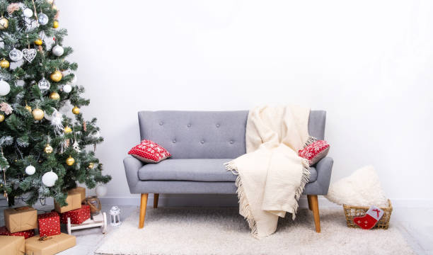 istock New year room interior with festive decorations 1702330249