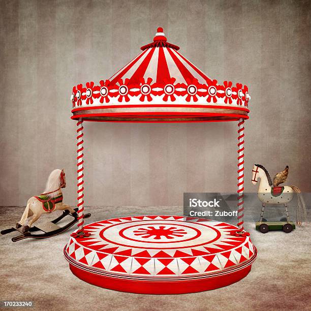 Circus Bühne Stockfoto und mehr Bilder von Zirkusveranstaltung - Zirkusveranstaltung, Altertümlich, Bildhintergrund