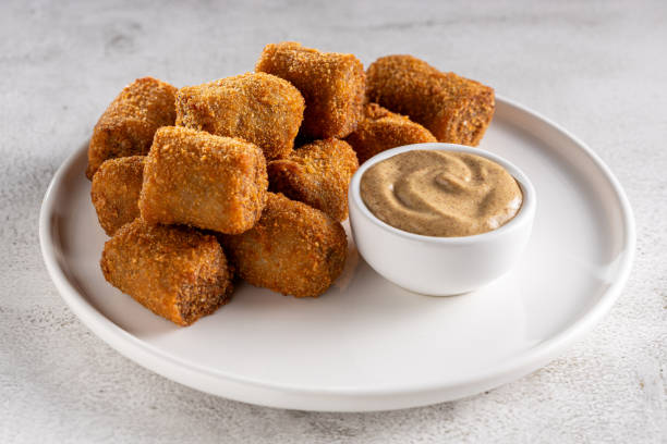 istock Delicious fried meat croquettes. Traditional croquette. 1702368555