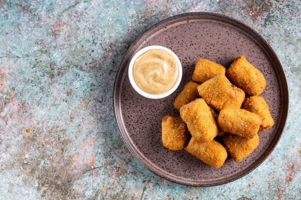 istock Delicious fried meat croquettes. Traditional croquette. 1702369679