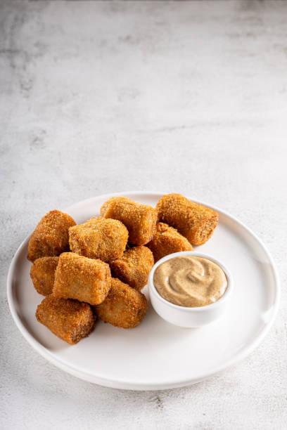 istock Delicious fried meat croquettes. Traditional croquette. 1702370230