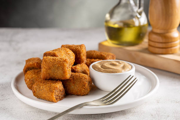 istock Delicious fried meat croquettes. Traditional croquette. 1702370259