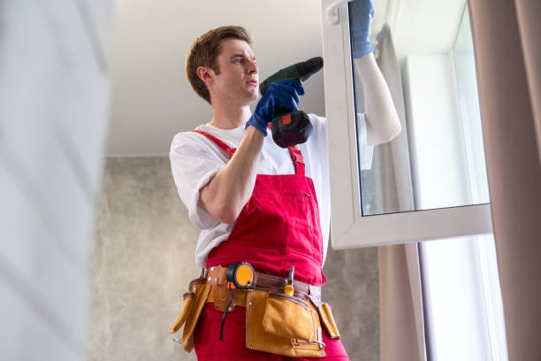 istock A repairman fixing windows in new apartment. 1702376282