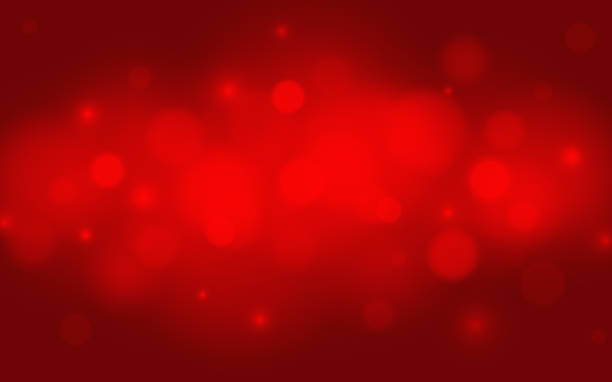 istock Abstract Red Chinese New Year Blurred Bokeh Light Background stock illustration 1702515180