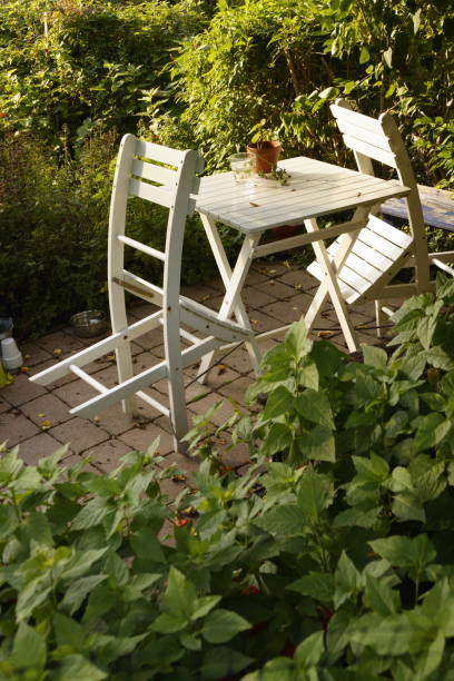 istock Outdoor cafe allotment garden 1702585103