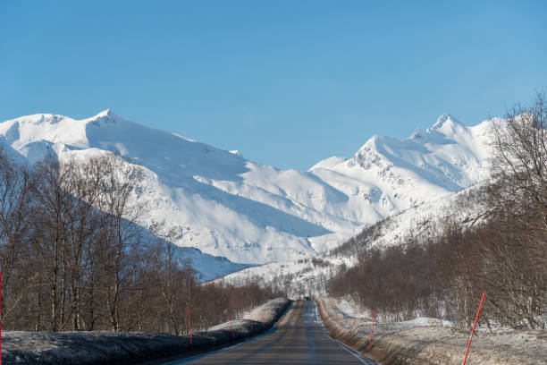 istock Winter landscape in Harstad  North of Norway. 1702665739