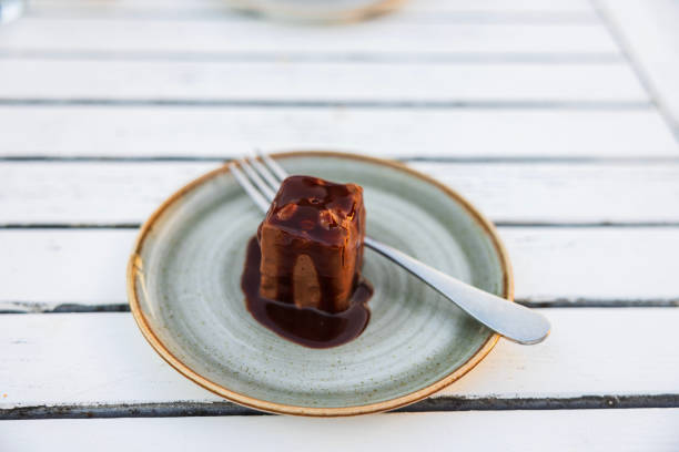 Chocolate Brownie, Reminder Note, Blue Post-It